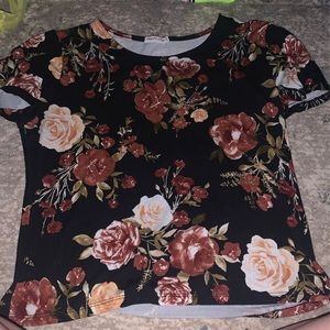 Smoke free home! Floral shirt